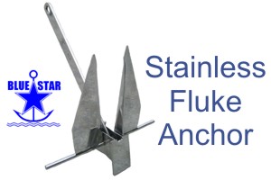 Blue Star Fluke Anchors