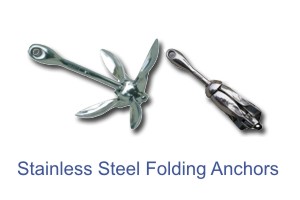 Blue Star SS Folding Anchors