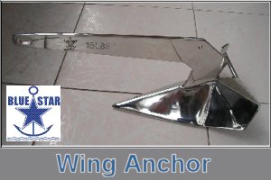 Blue Star Wing Anchors